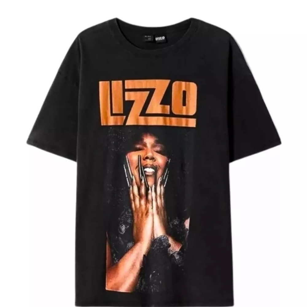 Unisex Adult Lizzo NAILS Graphic Tee XXL